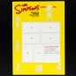 Preview: Simpsons asCom Fleer Sticker Folder leer - Kaugummi Bilder