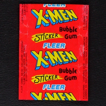 X-Men Fleer Bubble Gum - Wrapper