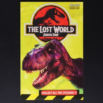 Jurassic Park dunkin leeres Sticker Folder - Kaugummi Bilder