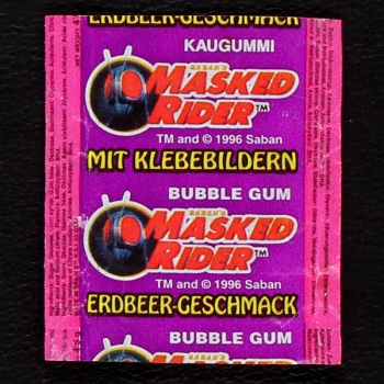 Masked Rider Bubble Gum - Wrapper