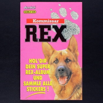Kommissar Rex dunkin Sticker Folder - Kaugummi Bilder