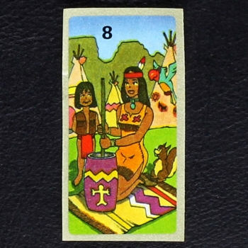 Indian Braves No. 8 / dunkin Bubble Gum