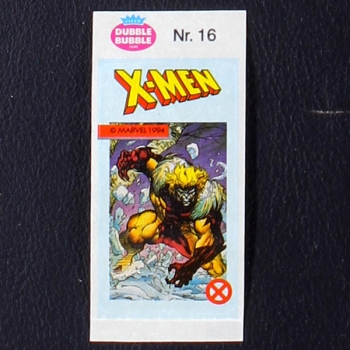 X-Men No. 16 Fleer Bubble Gum