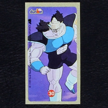 Dragon Ball Z No. 30  dunkin Bubble Gum