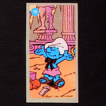 Smurfs No. 16 dunkin Bubble Gum