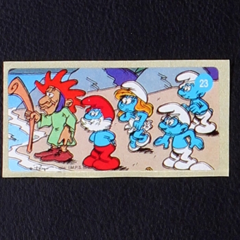 Smurfs No. 23 dunkin Bubble Gum