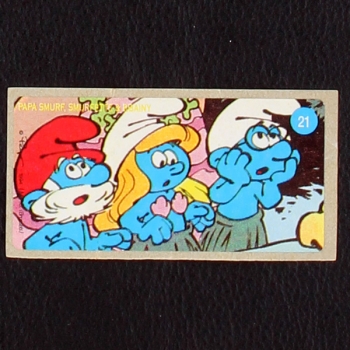 Smurfs No. 21 dunkin Bubble Gum