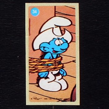 Smurfs No. 34 dunkin Bubble Gum