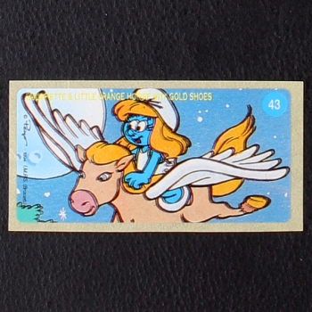 Smurfs No. 43 dunkin Bubble Gum