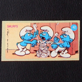 Smurfs No. 42 dunkin Bubble Gum