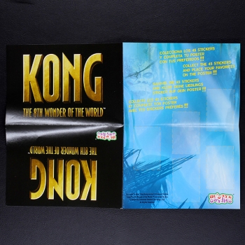 King Kong au´some candies Poster leer - Kaugummi Bilder