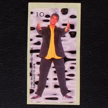 Backstreet Boys No. 10 dunkin Bubble Gum Sticker