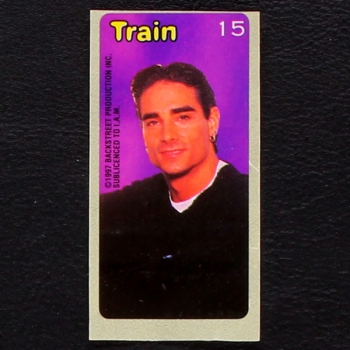 Backstreet Boys No. 15 dunkin Bubble Gum Sticker