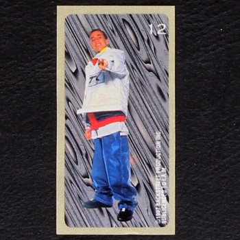 Backstreet Boys No. 12 dunkin Bubble Gum Sticker