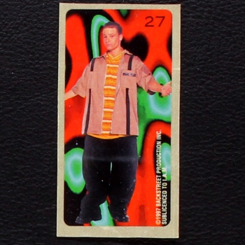 Backstreet Boys No. 27 dunkin Bubble Gum Sticker