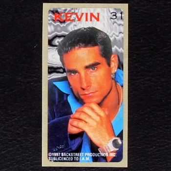 Backstreet Boys No. 31 dunkin Bubble Gum Sticker