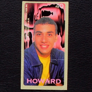 Backstreet Boys No. 40 dunkin Bubble Gum Sticker