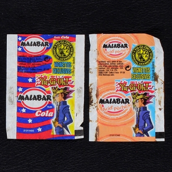 Yu-Gi-Oh! Malabar Bubble Gum - Wrapper 2x