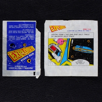 Explorer Bubble Gum - Wrapper