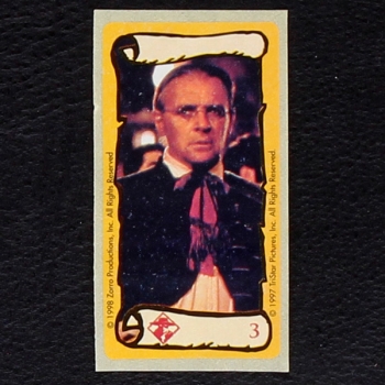 Zorro No. 3 dunkin Bubble Gum Sticker