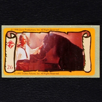 Zorro No. 26 dunkin Bubble Gum Sticker