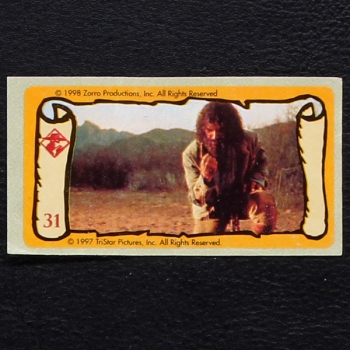 Zorro No. 31 dunkin Bubble Gum Sticker