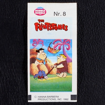 The Flintstones No. 8 Fleer Bubble Gum Sticker