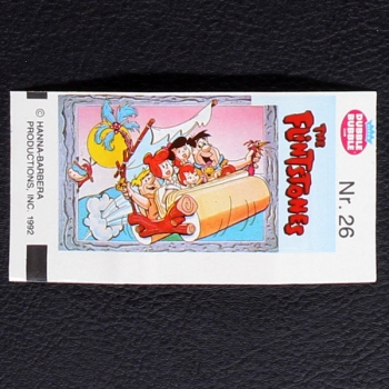 The Flintstones No. 26 Fleer Bubble Gum Sticker