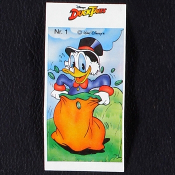 Duck Tales No. 1 Lamaro Katowice Bubble Gum Sticker