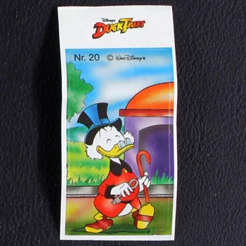 Duck Tales No. 20 Lamaro Katowice Bubble Gum Sticker