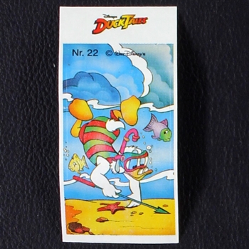 Duck Tales No. 22 Lamaro Katowice Bubble Gum Sticker