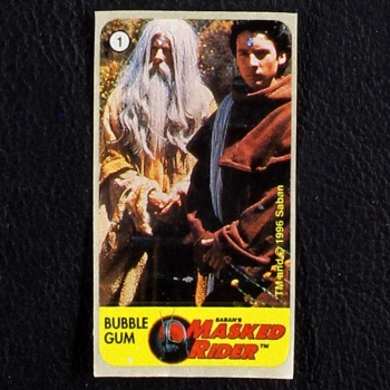 Masked Rider No. 1 Vidal Bubble Gum Sticker