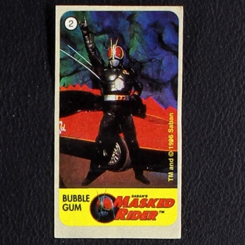 Masked Rider No. 2 Vidal Bubble Gum Sticker