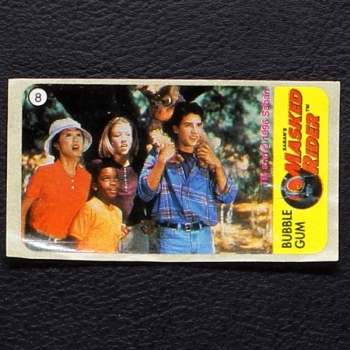 Masked Rider No. 8 Vidal Bubble Gum Sticker