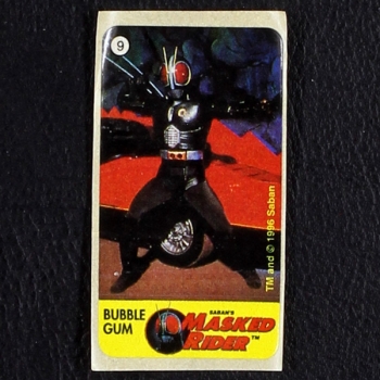 Masked Rider No. 9 Vidal Bubble Gum Sticker