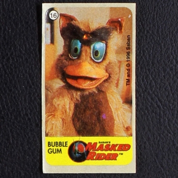 Masked Rider No. 16 Vidal Bubble Gum Sticker