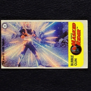 Masked Rider No. 30 Vidal Bubble Gum Sticker
