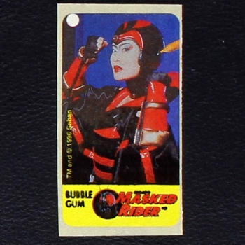 Masked Rider No. 27 Vidal Bubble Gum Sticker