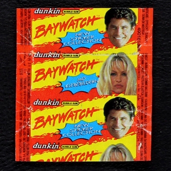 Baywatch dunkin Bubble Gum - Wrapper