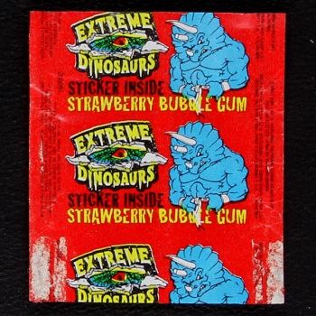 Extreme Dinosaurs Bubble Gum - Wrapper