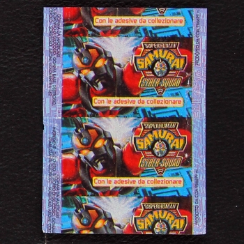 Superhuman Samurai Bubble Gum - Wrapper