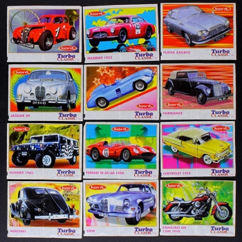 Turbo Classic Kent - 29 Kaugummi Bilder