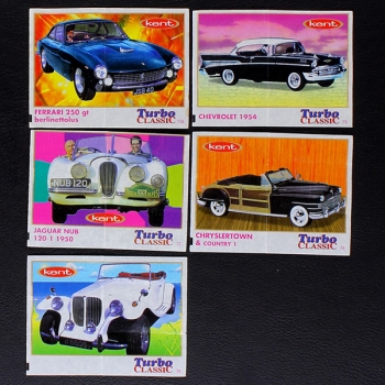 Turbo Classic Kent - 29 Kaugummi Bilder