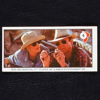 Jurassic Park No. 4 Topps Sticker