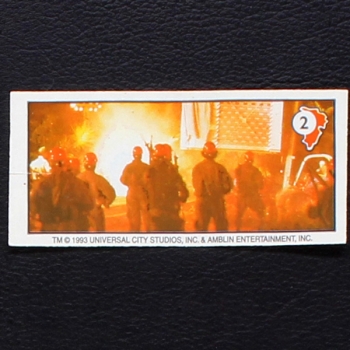 Jurassic Park No. 2 Topps Sticker