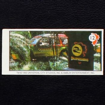 Jurassic Park No. 12 Topps Sticker