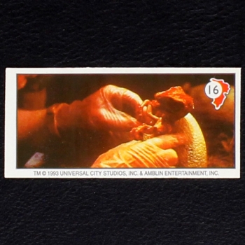 Jurassic Park No. 16 Topps Sticker
