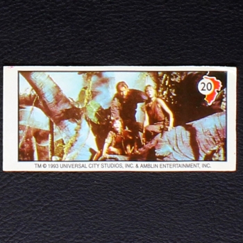 Jurassic Park No. 20 Topps Sticker