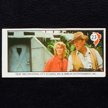 Jurassic Park No. 23 Topps Sticker
