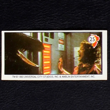 Jurassic Park No. 25 Topps Sticker